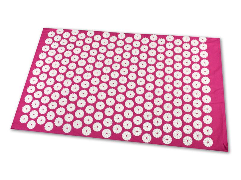 Shanti Acupressure Carpet / Nail mat (65 x 41 cm. Pink)