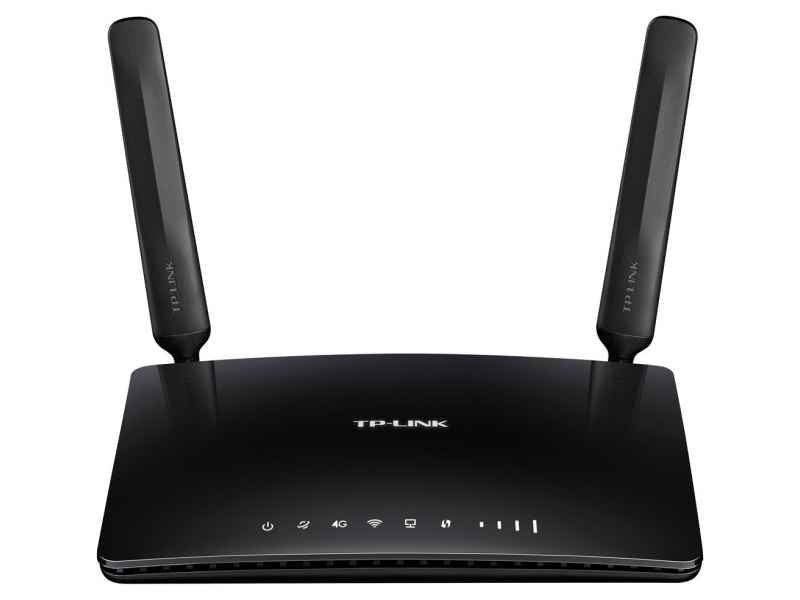TP-LINK Single-band (2.4 GHz) Fast Ethernet 3G 4G Black wireless router TL-MR6400