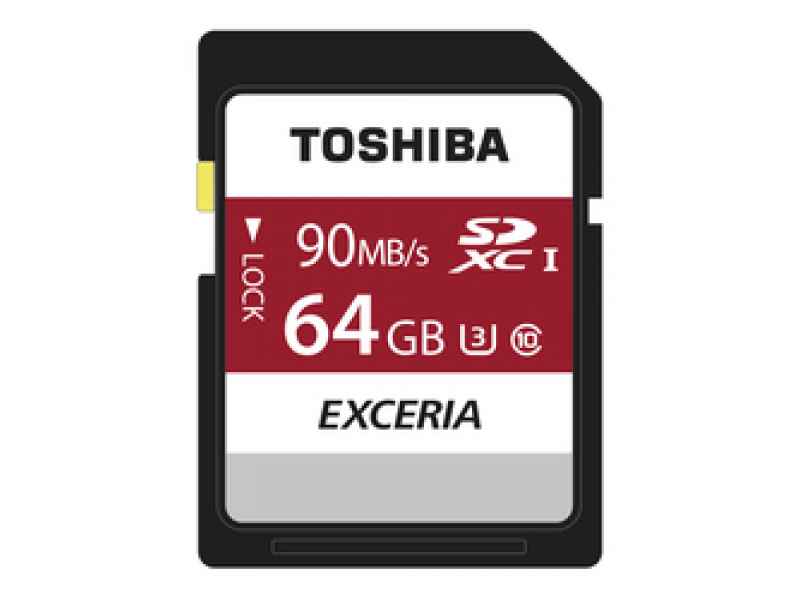 Toshiba EXCERIA N302 SDXC 64GB UHS-I Class 10 THN-N302R0640E4