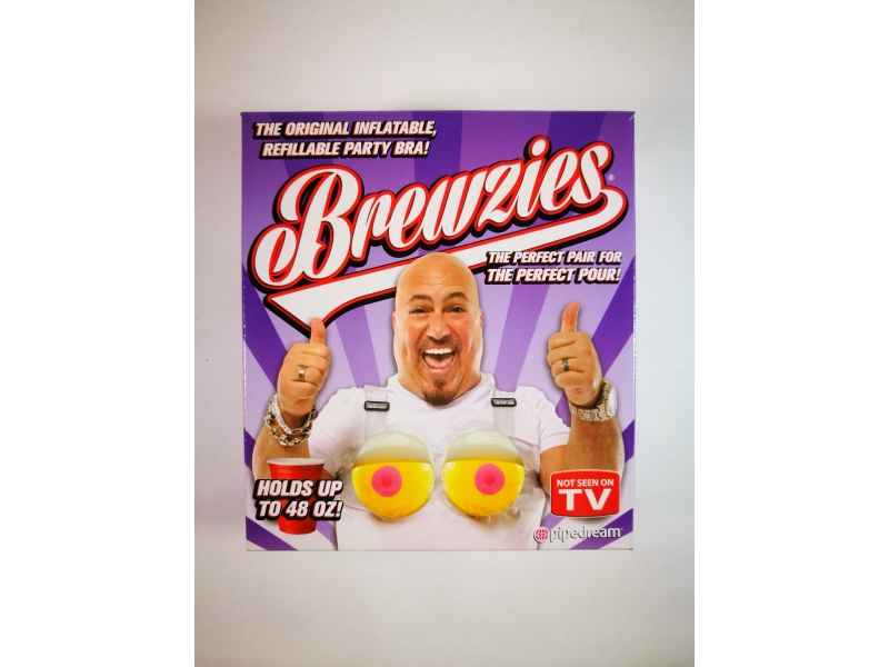 BREWZIES BRA STRAP-ON. BEFÜLLBARER BH ZUM UMSCHNALLEN. 1420ML