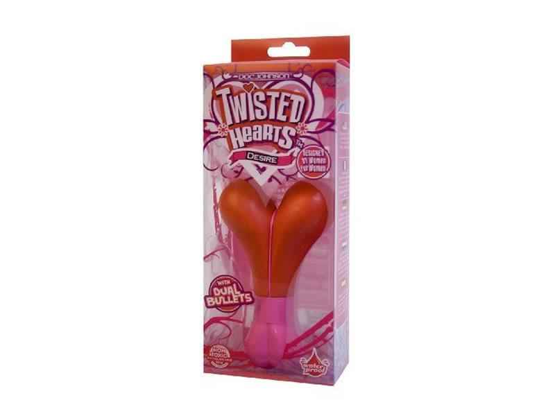 TWISTED HEARTS TRUE HEART VIBE. WASSERFEST. 2 MOTOREN. PINK/ROT