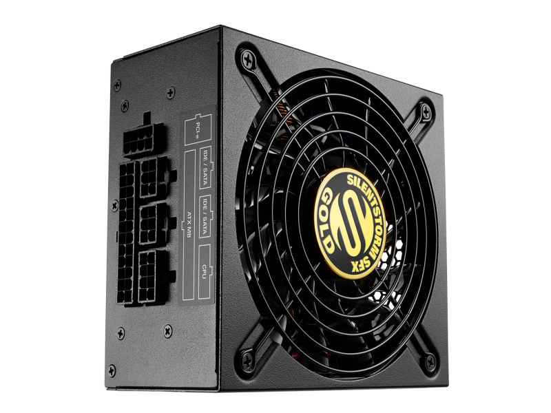 Sharkoon PC- Netzteil SilentStorm SFX 500 Watt. 80+ Gold 4044951016419