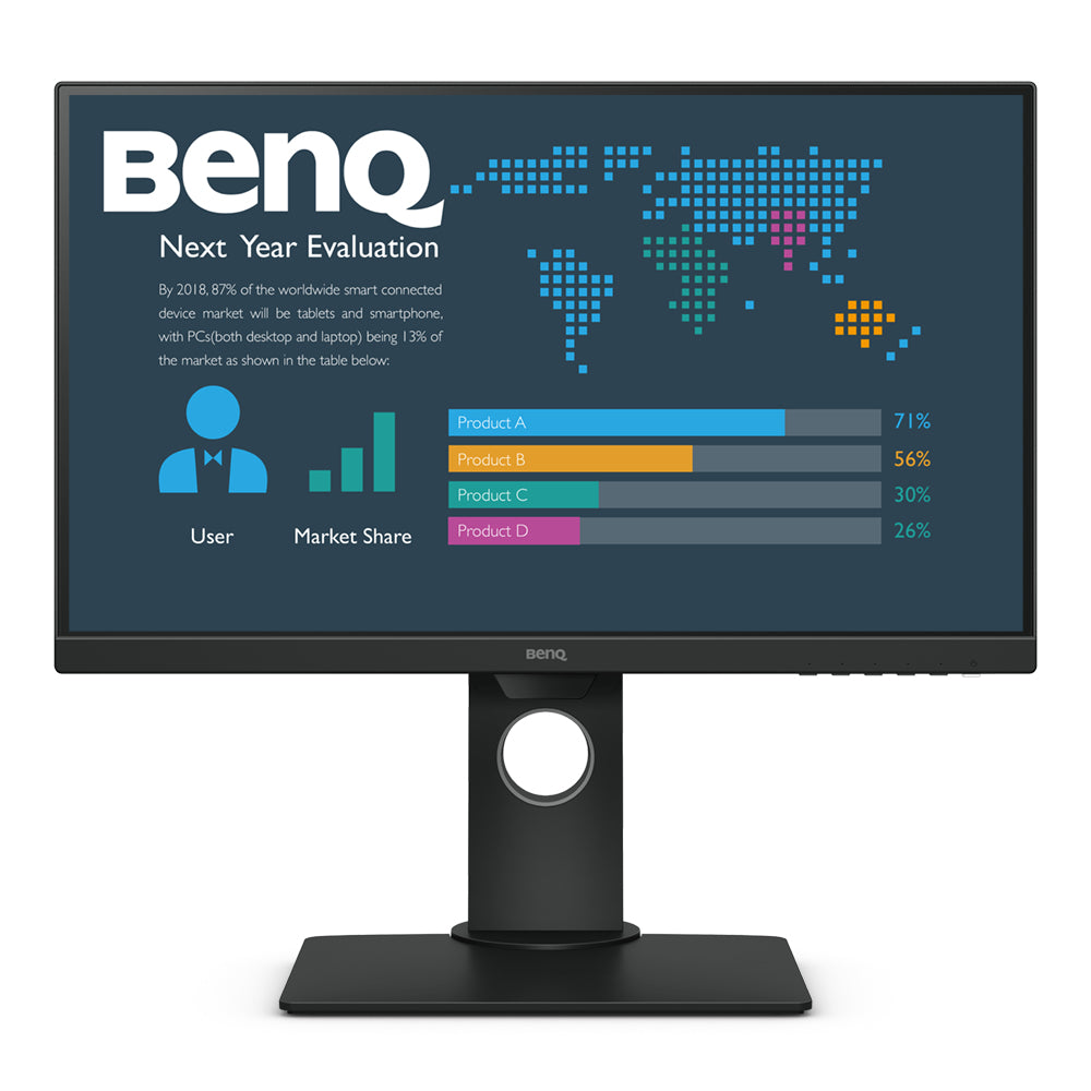 BenQ 57.2cm BL2381T 1610 DVI/DP/HDMI bk.lift/piv.WUXGA 9H.LHMLA.TBE