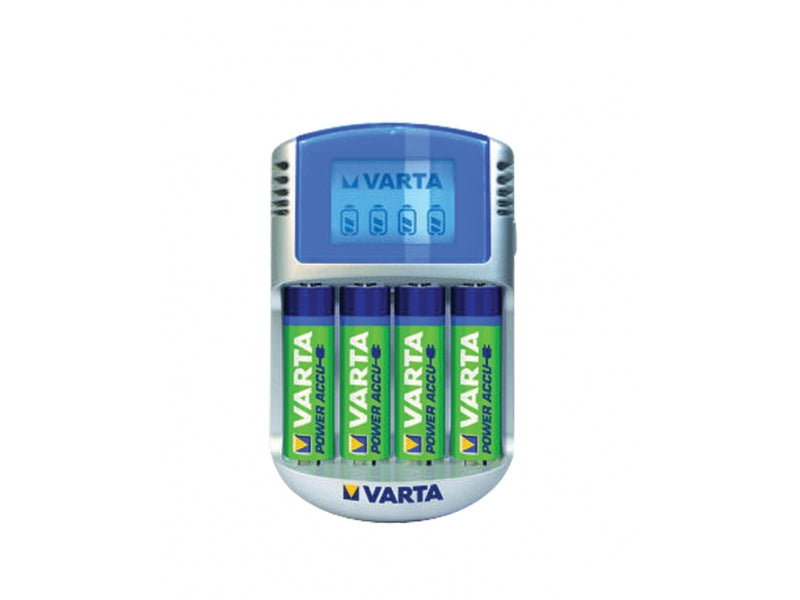 Varta Universal Ladegerät LCD AA/AAA inkl. Akku 4x AA 2600mAh 57070 201 451