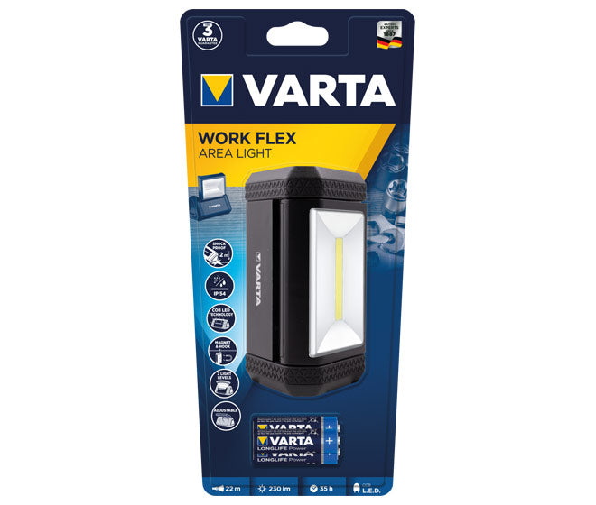Varta LED Taschenlampe Work Flex Line Area Light 17648 101 421