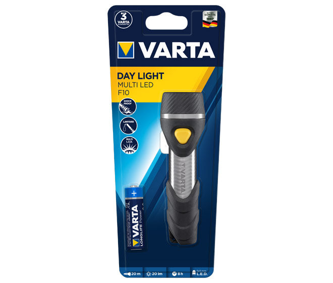 Varta LED Taschenlampe Day Light Multi F10 16631 101 421