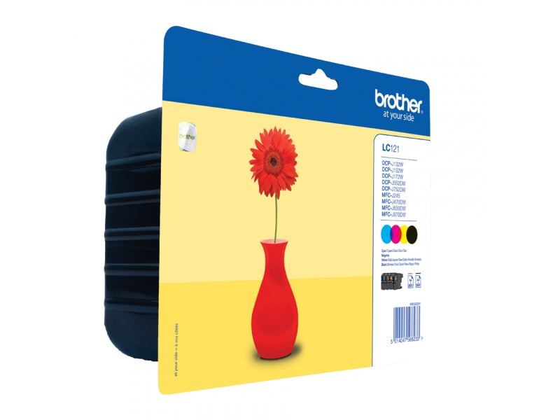 Brother Tinte Value Pack Brother - LC121VALBPDR