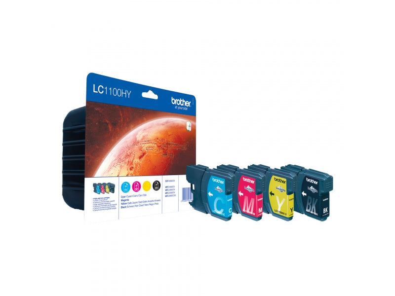 Brother PatroneR Valuepack LC1100HYVALBPDR