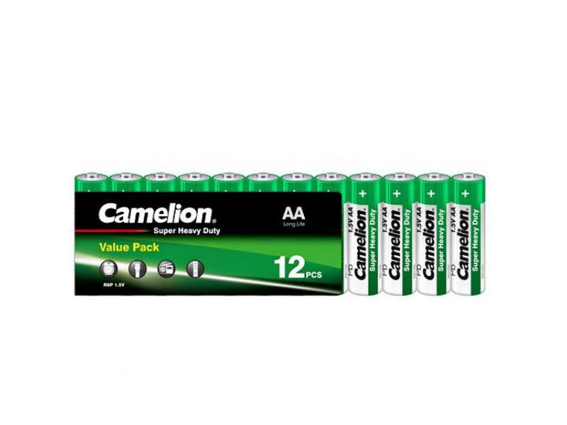 Battery Camelion Super Heavy Duty Grün LR6 Mignon AA (12 Pcs.)