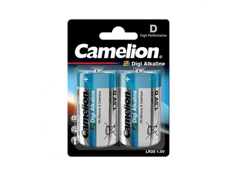 Battery Camelion Digi Alkaline Mono D LR20 (2 Pcs.)
