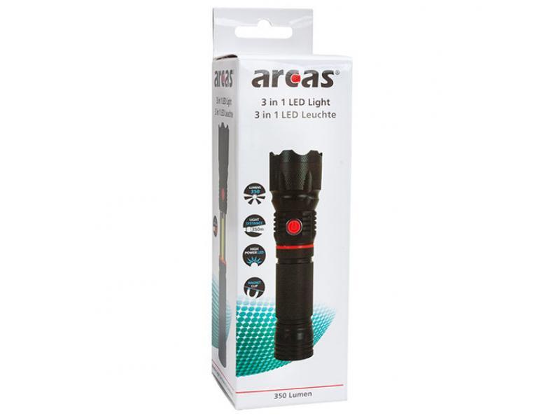 Arcas 2 lamp(s) - Black - Aluminum - LED - 350 lm 30700036