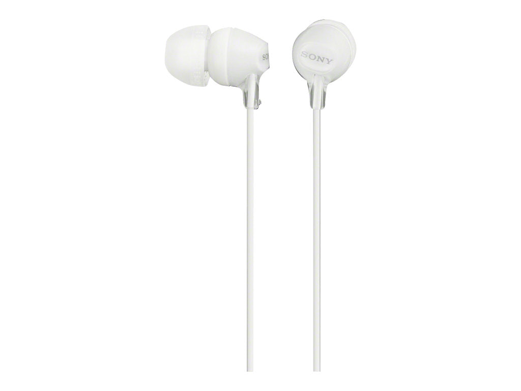 Sony MDR-EX15LPW EX Series Earphones White MDREX15LPW.AE