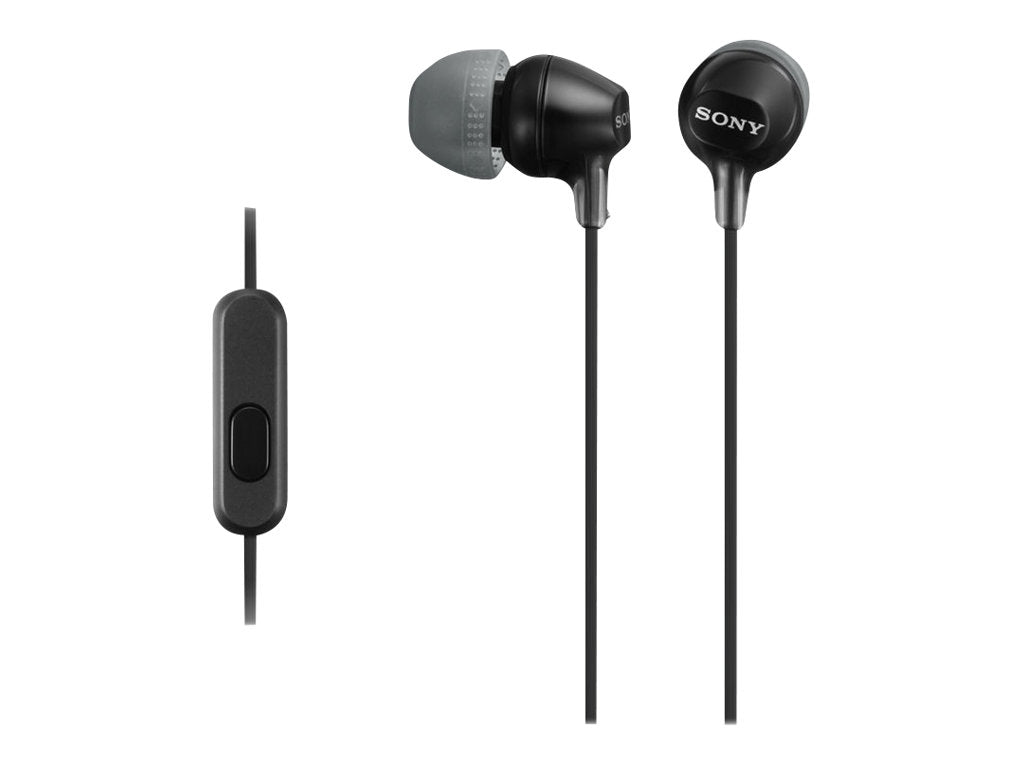 Sony MDR-EX15APB EX Series Earphones with microfone Black MDREX15APB.CE7