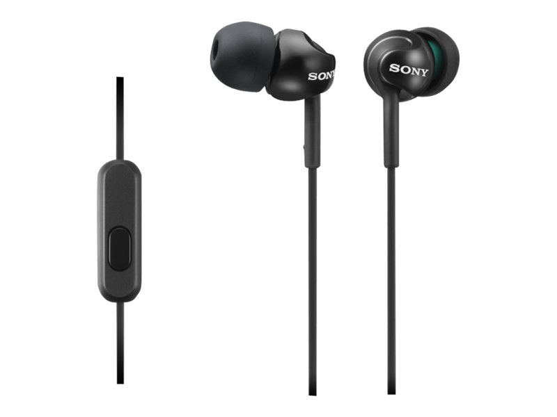 Sony MDR-EX110APB Earphones with microfone Black MDREX110APB.CE7