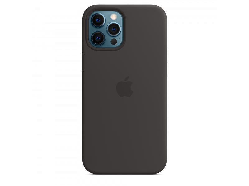 Apple iPhone 12 Pro Max Silicone Case with MagSafe - Black - MHLG3ZM/A