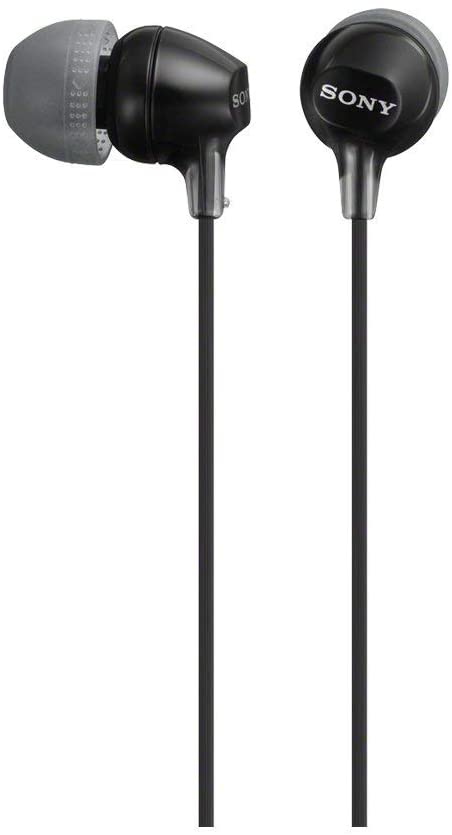Sony Earphones - Black - MDREX15LPB.AE