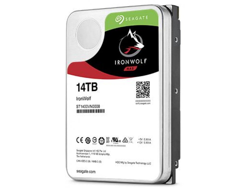 Seagate IronWolf Pro - 3.5inch - 10000 GB - 7200 RPM ST10000NE0008