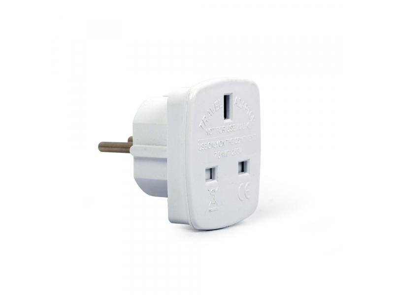 CableXpert AC Reiseadapter UK Stecker auf EU Stecker A-AC-UKEU-001