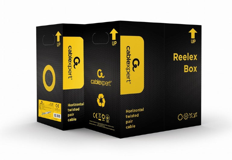 CableXpert CAT5e UTP LAN cable (CCA) stranded 100 m UPC-5004E-L/100