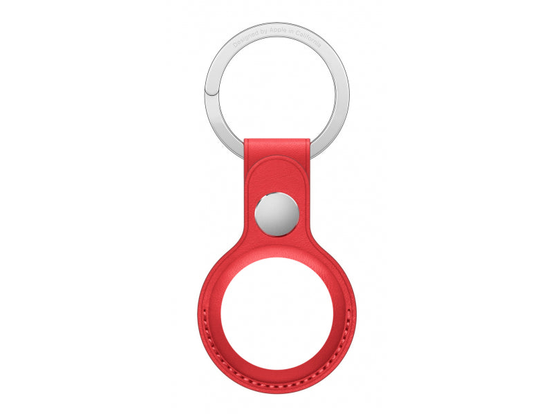 Apple AirTag Leather Key Ring - (PRODUCT)RED MK103ZM/A