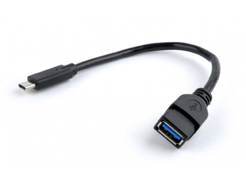 CableXpert 0.2 m - USB Type-C - USB Type-A - Black A-OTG-CMAF3-01