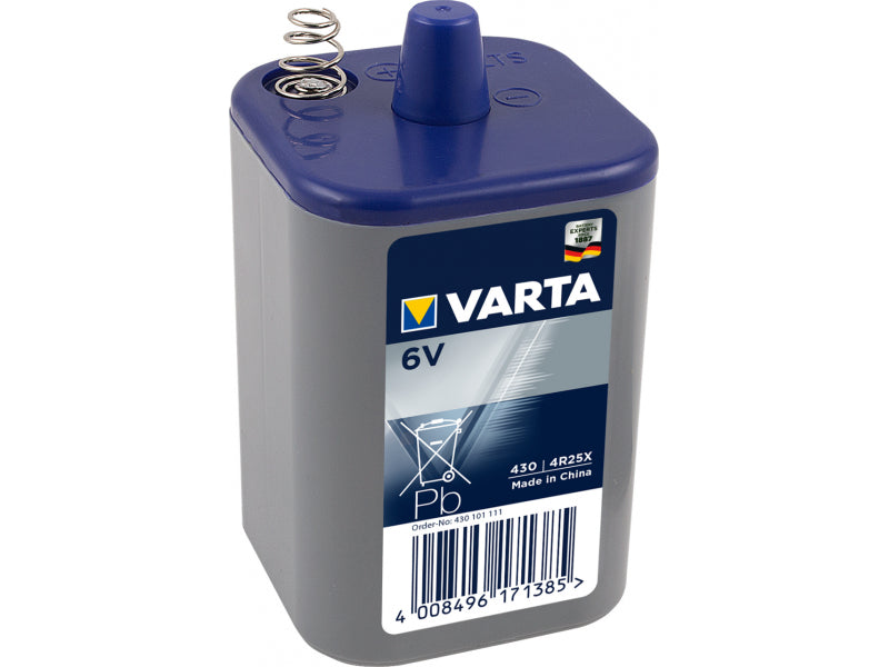 Varta Battery Zink-Kohle. 430. 6V - Longlife. Shrinkwrap (1-Pack)