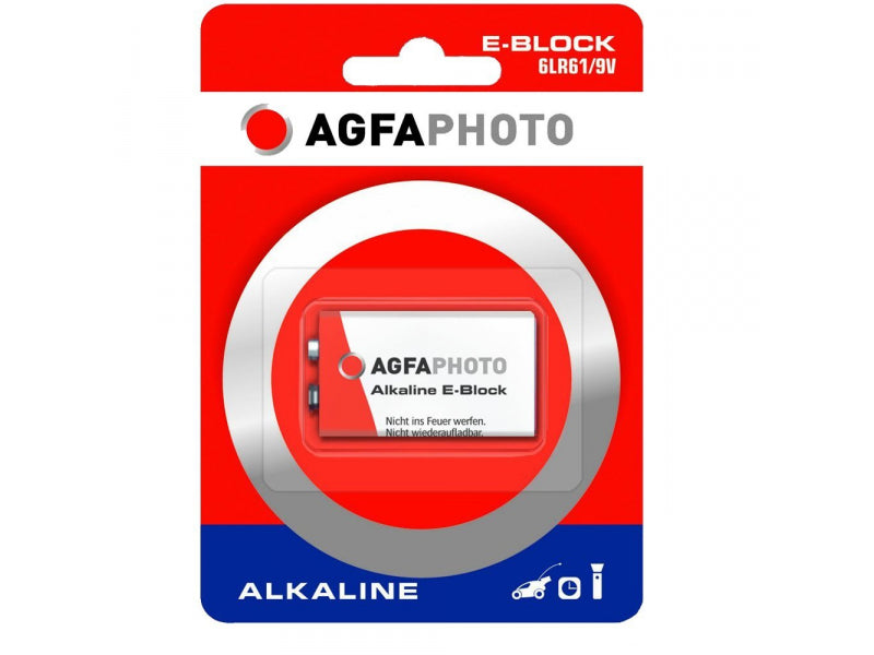 AGFAPHOTO Battery Alkaline Ultra 6LR61 MN1604 9V (110-802596)