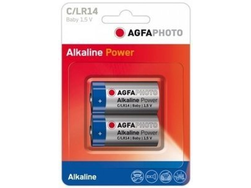 AGFAPHOTO Battery Alkaline Ultra C LR14 1.5V MN1400 (110-802626)
