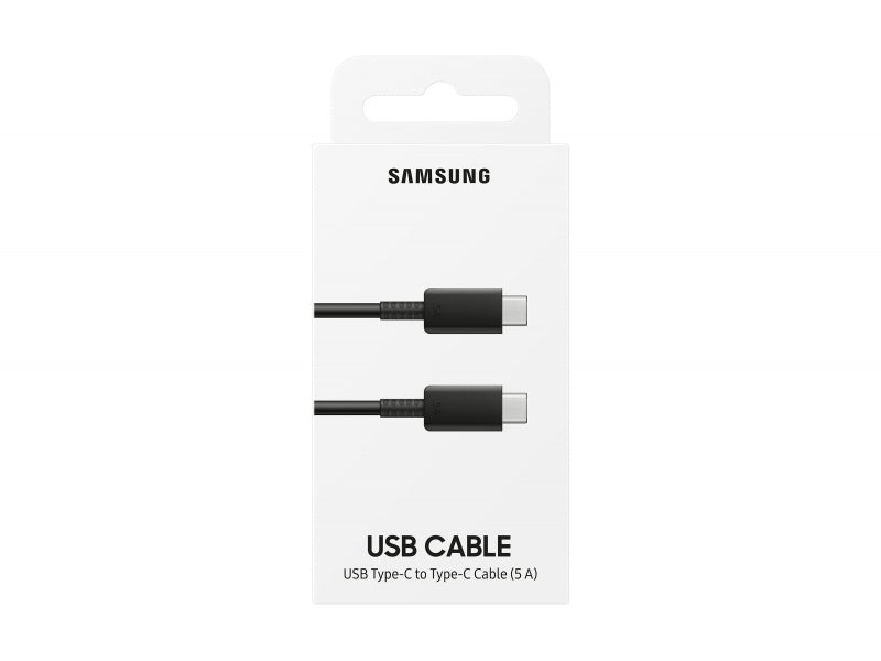 Samsung USB Type C zu Type C Kabel 1m Schwarz EP-DN975BBEGWW