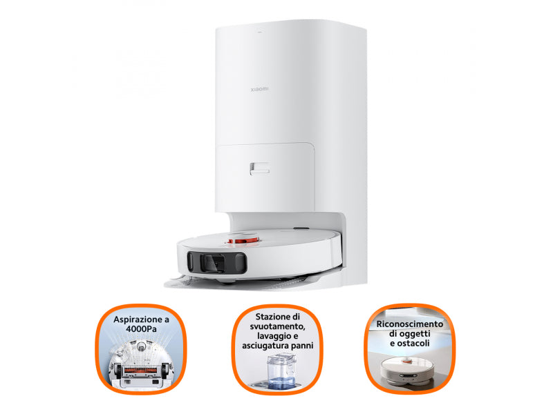 Xiaomi X10 Plus Robot vacuum/mop with station white - BHR6363EU