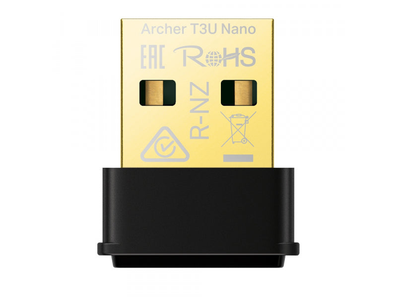 TP-LINK AC1300 Nano Wireless MU-MIMO USB Adapter Archer T3U Nano