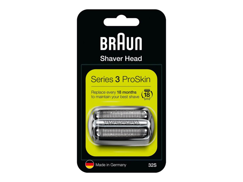Braun Series 3 Combi Pack 32S Shaver Head Cassette Silver 115809