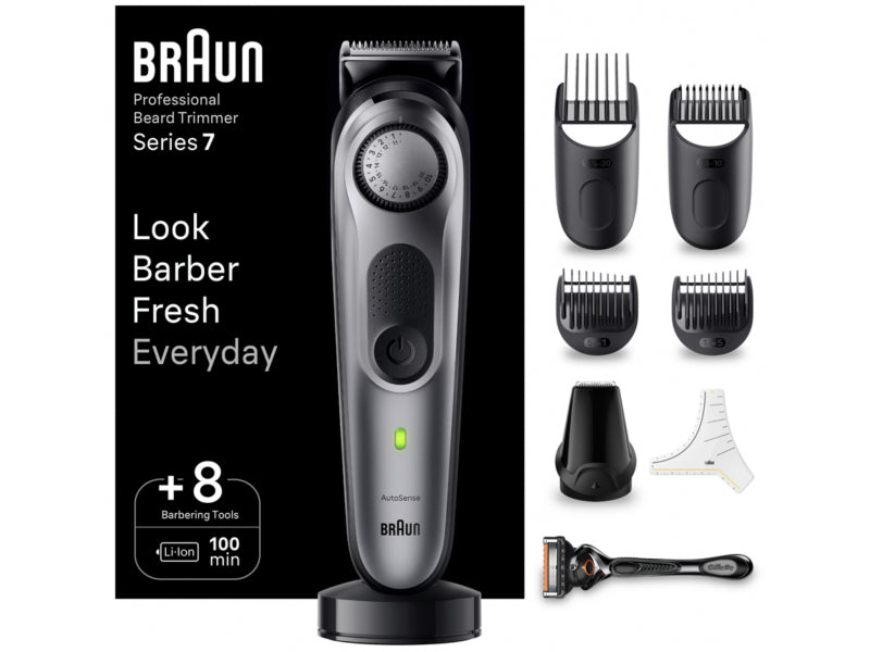 Braun BT 7420 BeardTrimmer Black/Gray 448273
