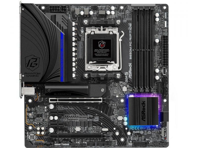 ASRock B650M PG Riptide AMD Motherboard 90-MXBJ90-A0UAYZ