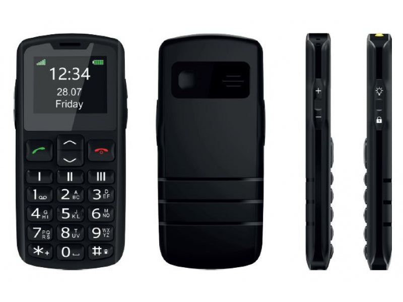 Beafon Silver Line SL230 Feature Phone Black SL230_EU001B