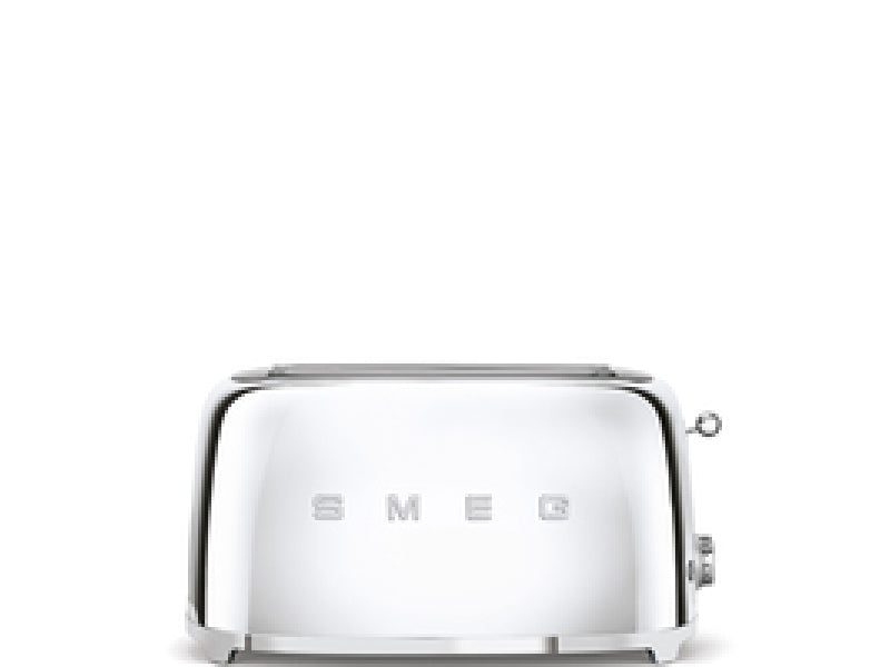 Smeg 4 Slice Toaster 50\'s Style Stainless Steel TSF02SSEU