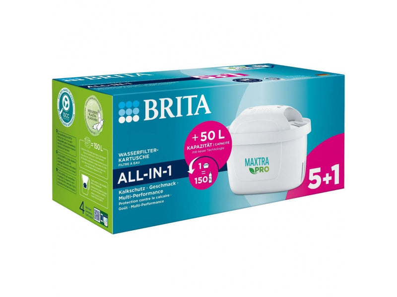 BRITA Wasserfilter-Kartusche All-in-1 MAXTRA PRO 5+1 120 559