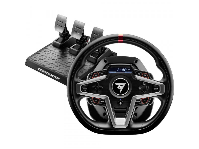 Thrustmaster PlayStation 5 Black. Silver incl. Pedals 4160783