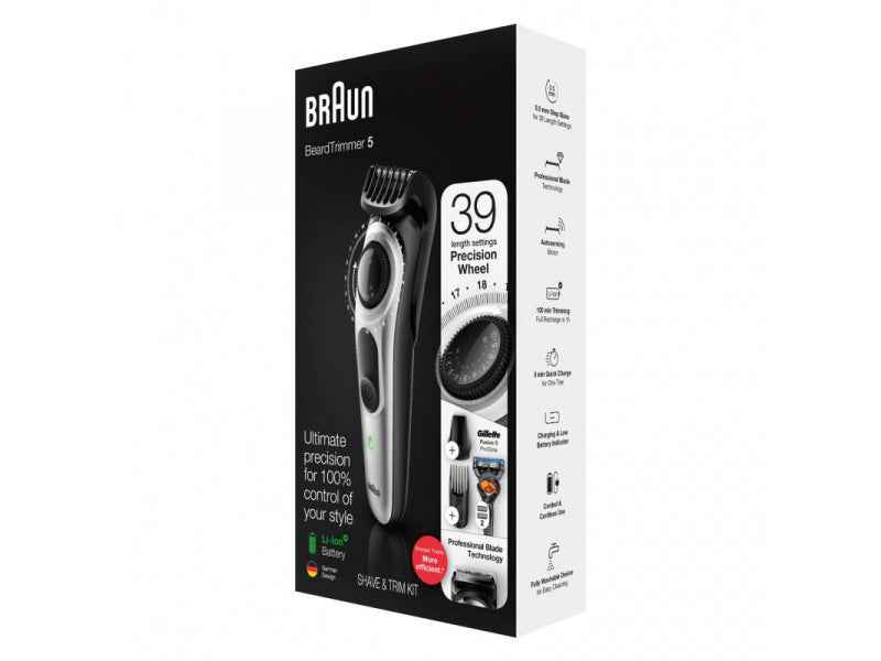 Braun beard trimmer BT5260 black
