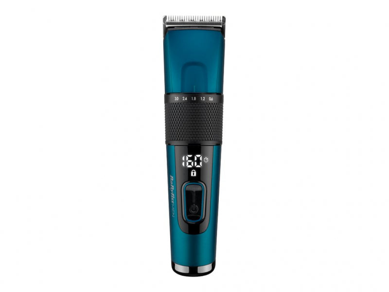 BaByliss Japanese Steel Digital Hair Clipper Black/Teal E990E