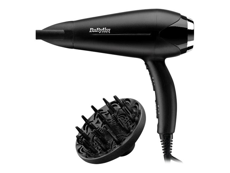 BaByliss Hair Dryer Turbo Smooth 2200 Black D572DE