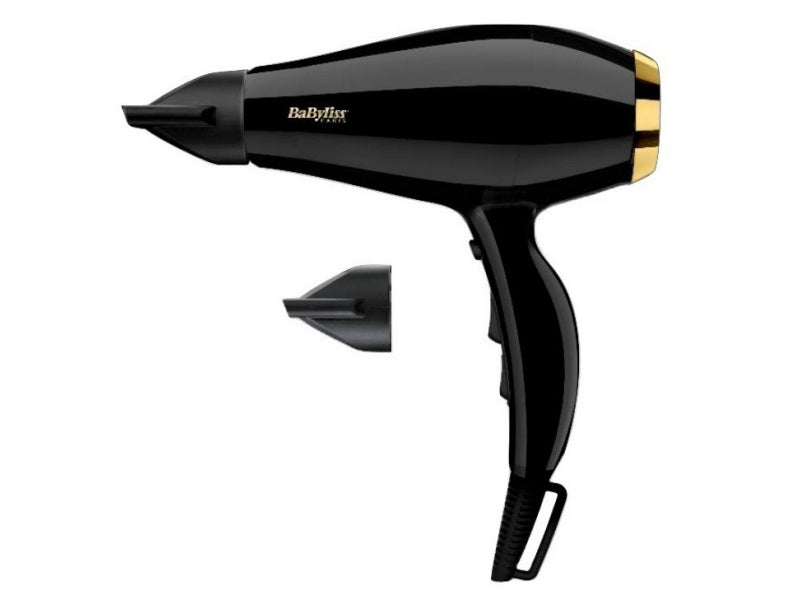 BaByliss Super Pro 2300 Hairdryer Black/Gold 6714E