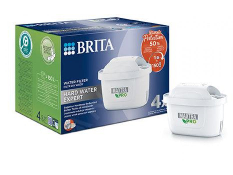 Brita Water Filter Maxtra Pro 4 Hard Water Expert (4pcs)
