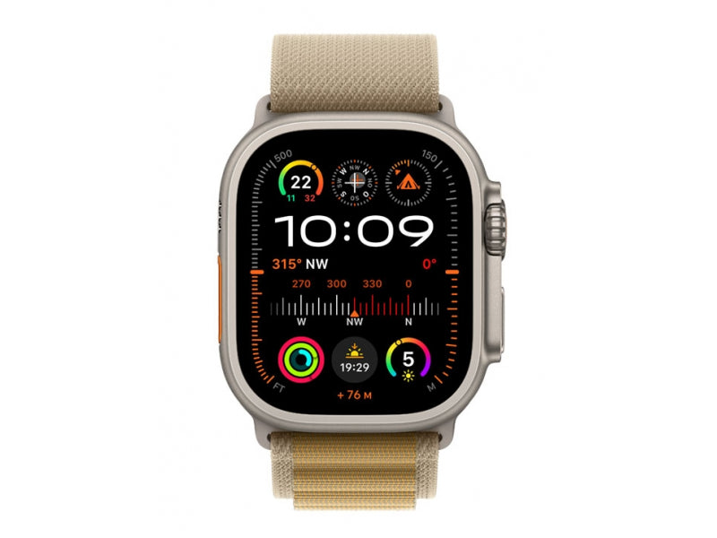 Apple Watch Ultra 2 Natural 49mm GPS+Cell Alpine Loop Tan (MX4F3FD/A)