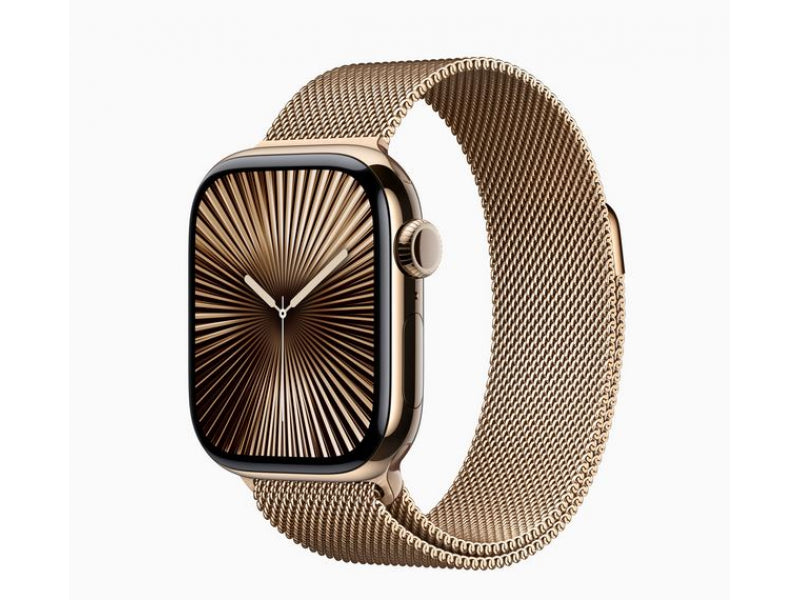 Apple Watch S10 Titan Gold 42mm GPS+Cell Milanese Gold (MX083QF/A)