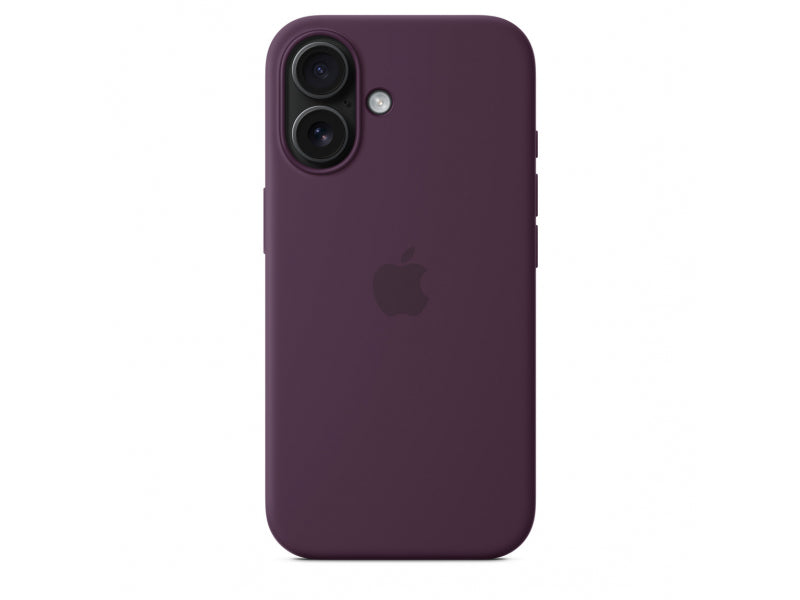 Apple iPhone 16 Silicone Case w/ MagSafe - Plum