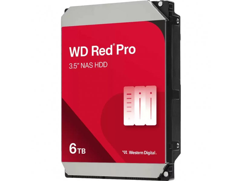 WD Red Pro NAS 6TB Sata III 256MB 6Gb/s 3.5 - WD6005FFBX