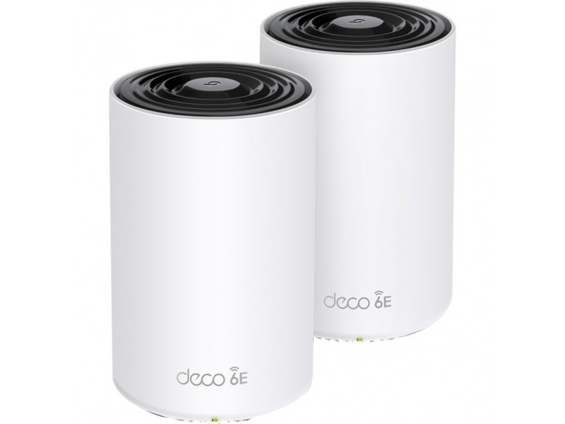 TP-LINK AXE5400 Wi-Fi 6E Tri-Band Mesh Router White - Deco XE75(2-pack)