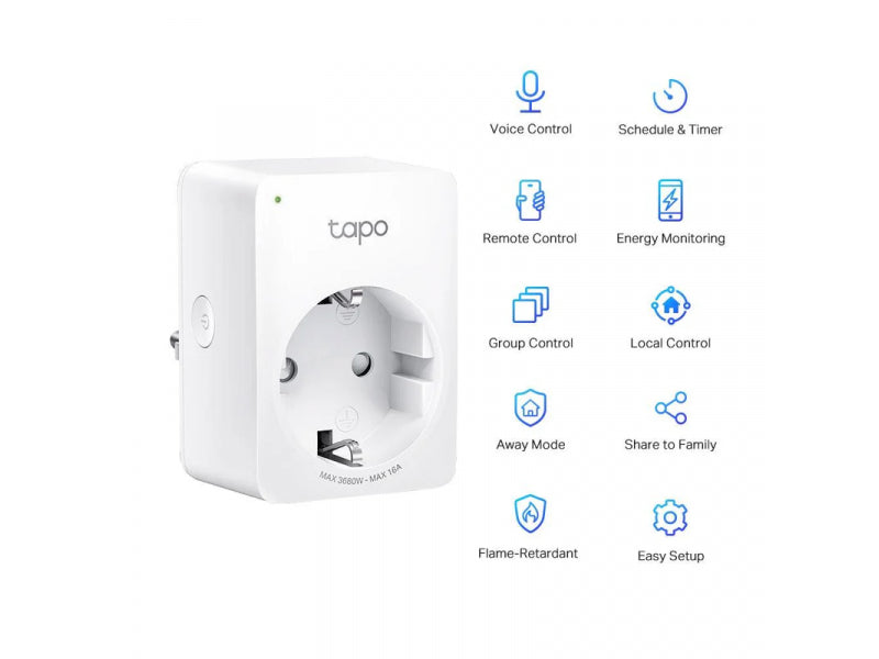 TP-LINK W-LAN outlet White - Tapo P110(4-pack)