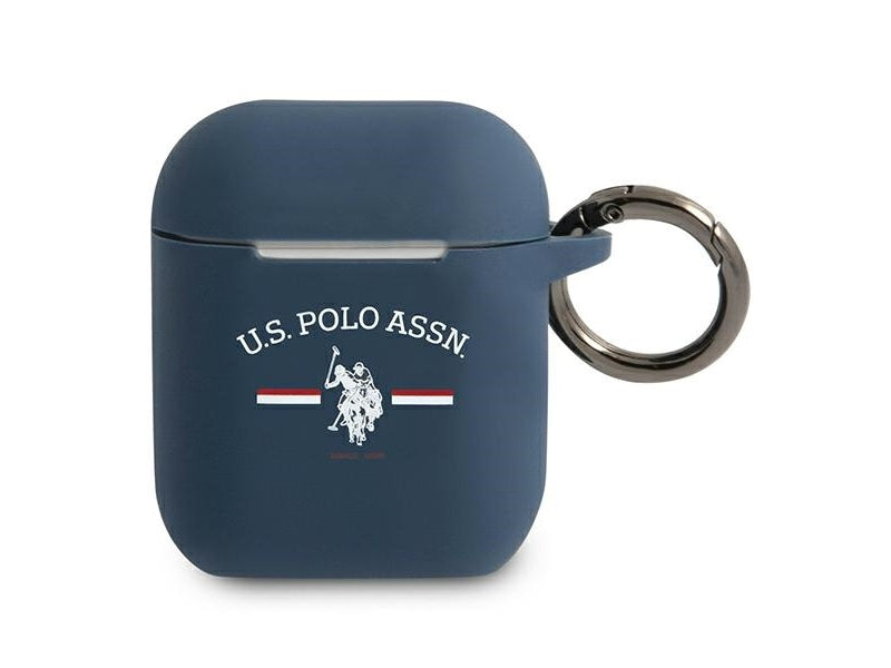 US Polo AirPods case navy
